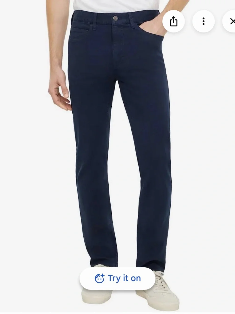 Banana Republic Men's 5-Pocket Twill Pants.